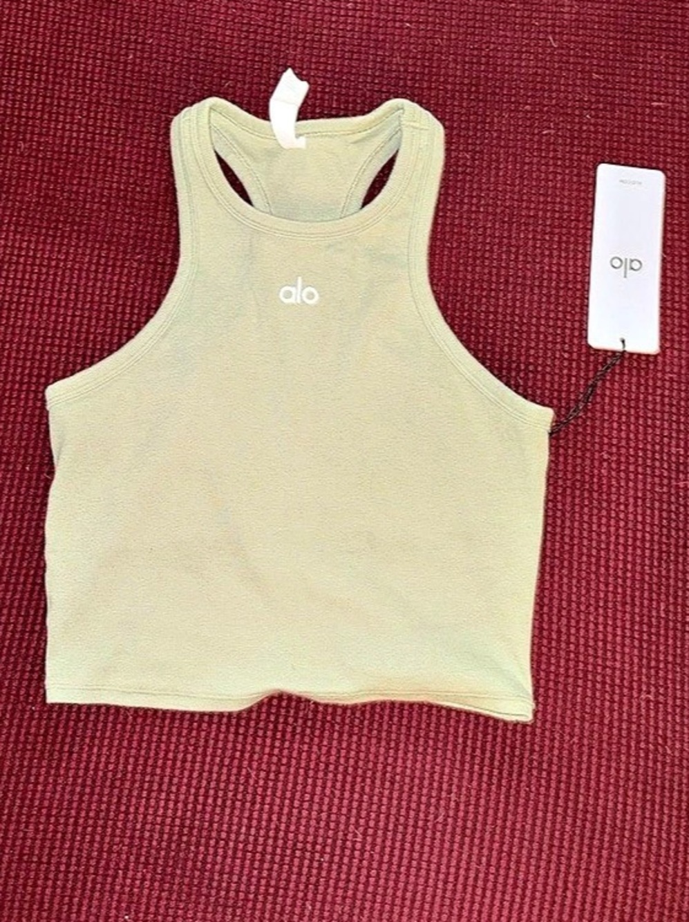 alo Ribbed Tank Top